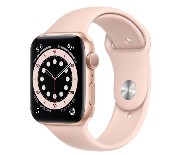 Apple Watch Series 6 GPS + Cellular, 44mm Gold Aluminium Case with - 1460228 - zdjęcie